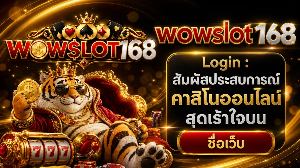wowslot เครดิตฟรี 100 เล่นคุ้มบน wowslot168.click